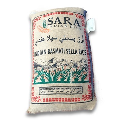 SARA INDIA BASMATI SELLA RICE  1*40KG